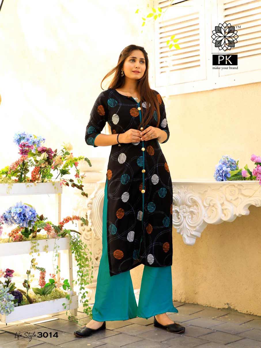 Lifestyle Vol-3 Rayon Cotton Wholesale Kurti Lifestyle Vol-3 Rayon Cotton Wholesale Kurti